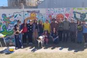 “Pintando la Paz” se inaugura este miércoles en Quequén, pero cambia de lugar por la lluvia
