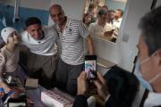 Enzo Fernández en el Garrahan: la tarde que compartió con chicos en oncología