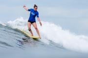 Evelyn Gontier, entre las 20 mejores del mundo: terminó 17.ª en el Mundial de Longboard de El Salvador