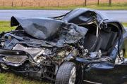 Tragedia en la Ruta 2: un joven de 29 años murió tras un choque múltiple en Castelli