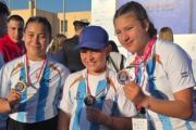 Quequén hizo historia en Italia: tres chicos lograron oro, plata y bronce en el Mundial de stand up paddle