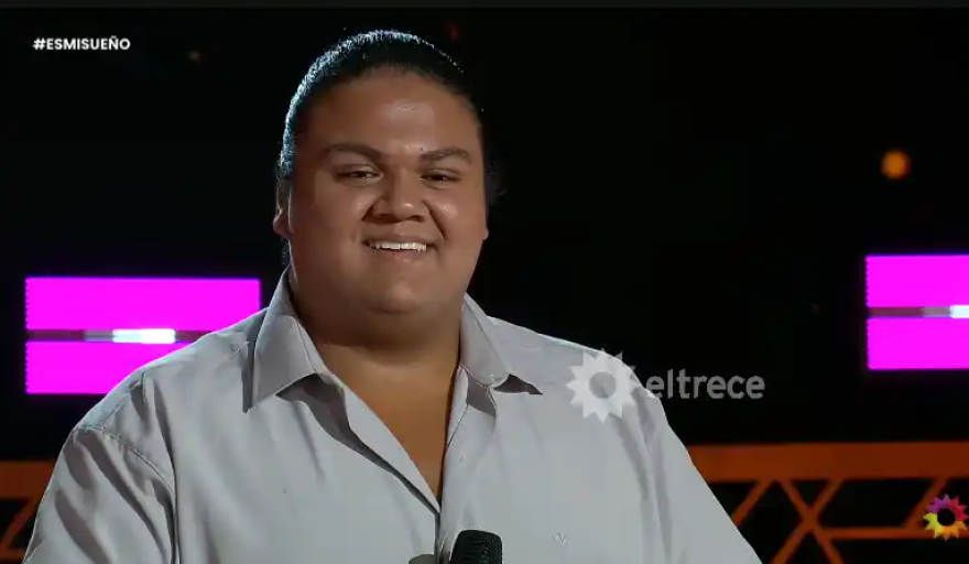 El necochense Leonel Carli cautivó al jurado en Canal 13 y sigue en carrera