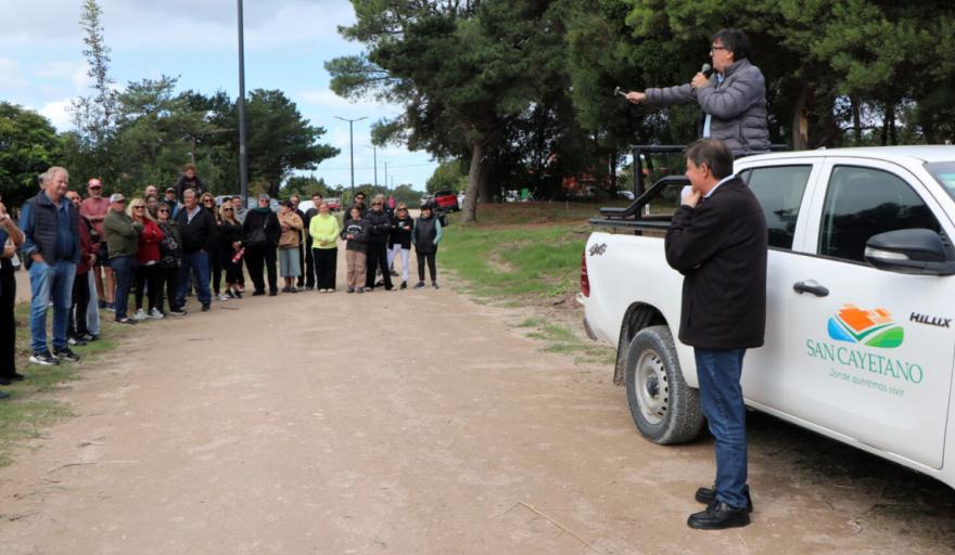 San Cayetano remató lotes en su balneario y recaudó más de 300 millones de pesos