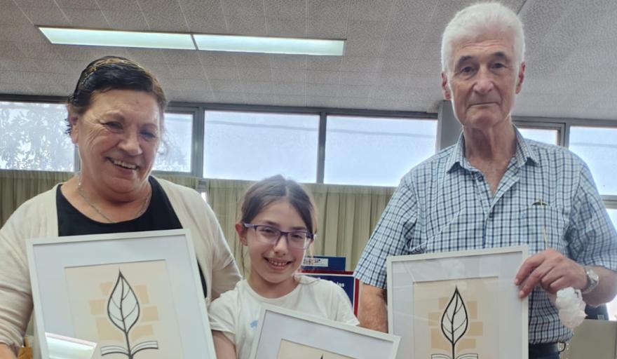 La Biblioteca Andrés Ferreyra reconoció a sus lectores más activos: una niña encabezó el ranking