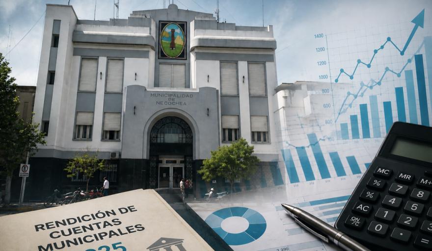 Cómo recauda y en qué gasta el Municipio de Necochea: el análisis de NECOnomía sobre tasas, déficit y prioridades